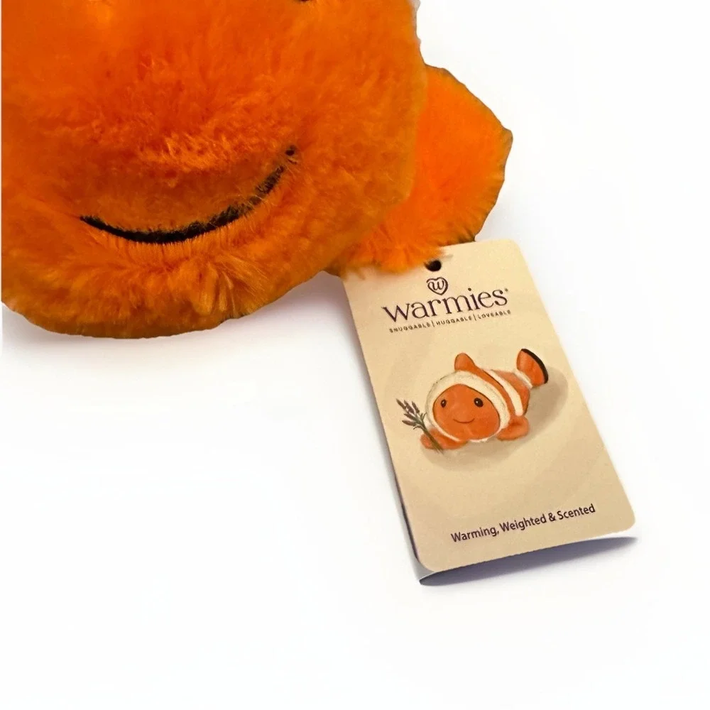 NEW Warmies Clownfish size 13